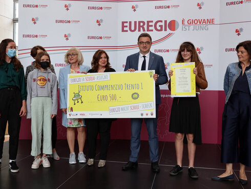 Preisverleihung Euregio macht Schule