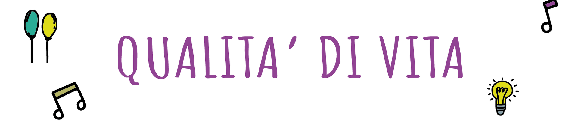 Immagine decorativa qualità di vita