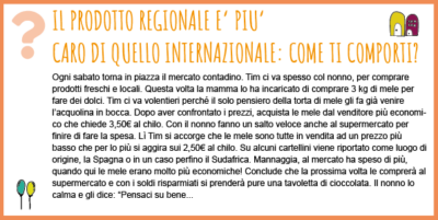 Una storia sulla prodotto regionale